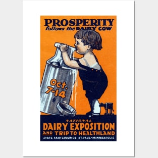 1915 Dairy Exposition Posters and Art